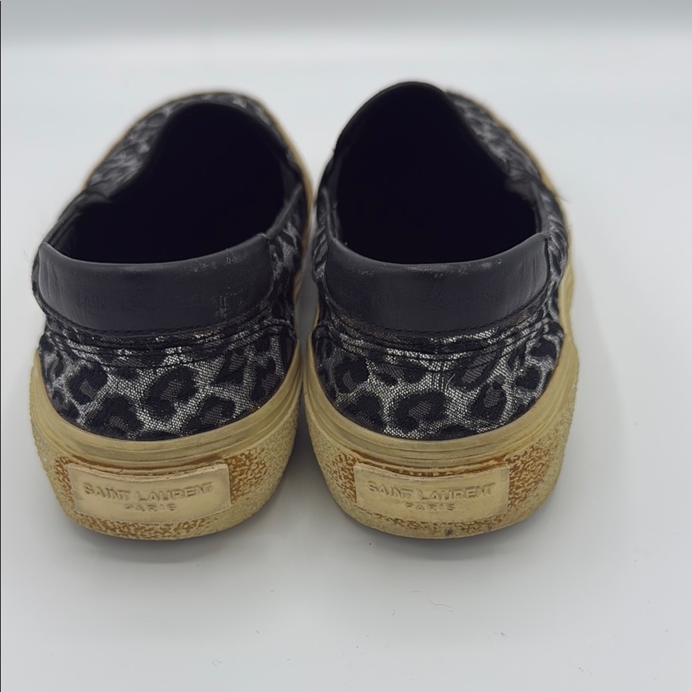Leopard Print Slip-On Sneakers - Picture 5 of 12